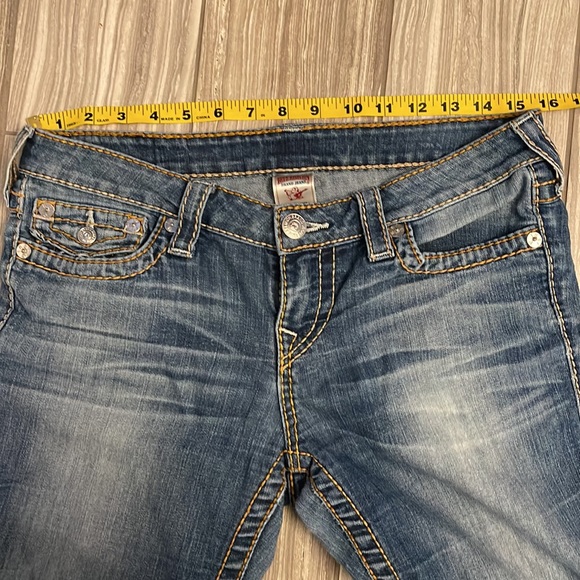 TRUE RELIGION bootcut big T Havana - Picture 8 of 14